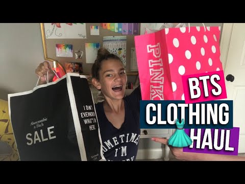 BTS CLOTHING HAUL!