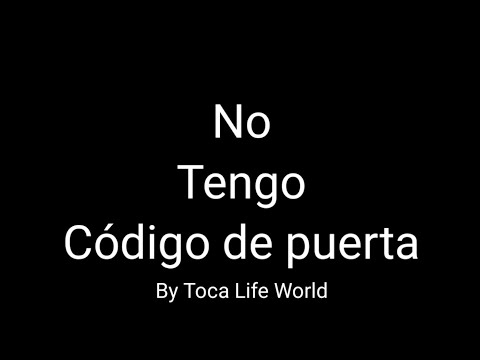 No Tengo Código de puerta (Solo es un engaño de grito)