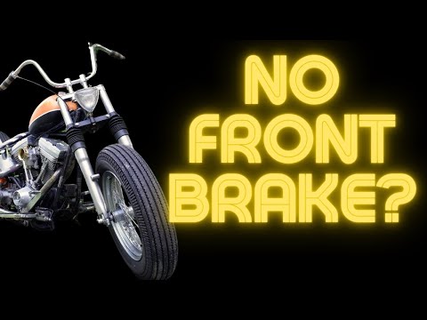 No Front Brake Chopper: Is It For You?