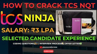 TCS Ninja Interview Experience | HR & Technical Round Tips | Selected Candidate Experience