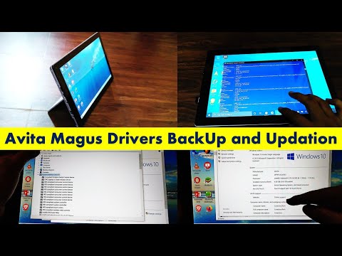 Avita Magus Drivers Backup | How to Download the Drivers Backup and update the Drivers