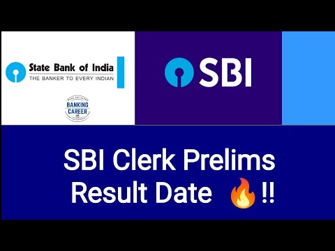 🔥🔥About SBI Clerk Preliminary Result date 🔥🔥