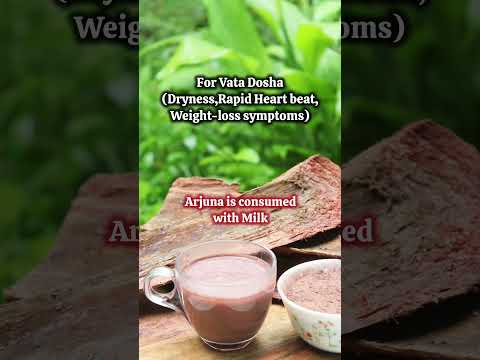 Ep-60 of Vedic Recipes (अर्जुन क्षीर) Arjuna Chaal with Milk for Vata Dosha/Ayurvedic Heart Tonic