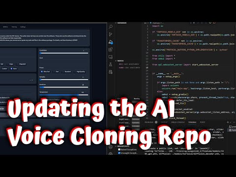 Updating the AI Voice Cloning Repo with RVC