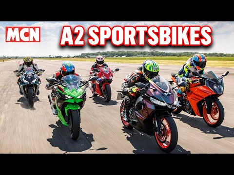 2024 A2 sportsbike Shootout | Ninja500 vs CBR500R vs RS457 vs RC390 vs 450SR-S | MCN