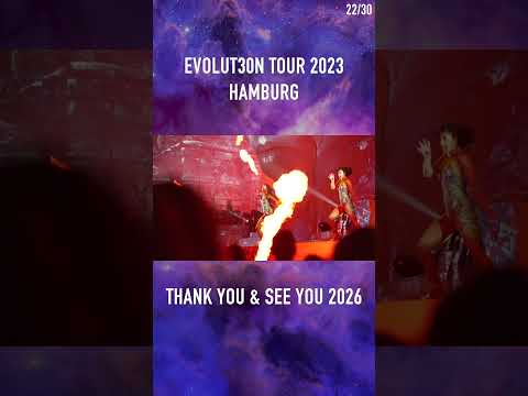 DJ BoBo - EVOLUT30N TOUR 2023 - HAMBURG- THANK YOU & SEE YOU 2026 22/30 #shorts