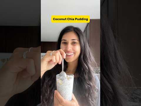 Coconut Chia Pudding #chiapudding #healthybreakfast