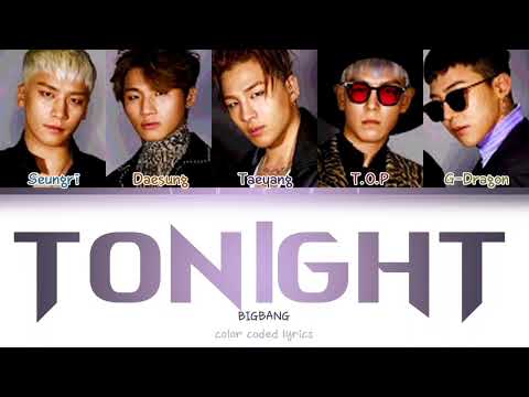 BIG BANG (빅뱅) - TONIGHT (Han|Rom|Eng) Color Coded Lyrics