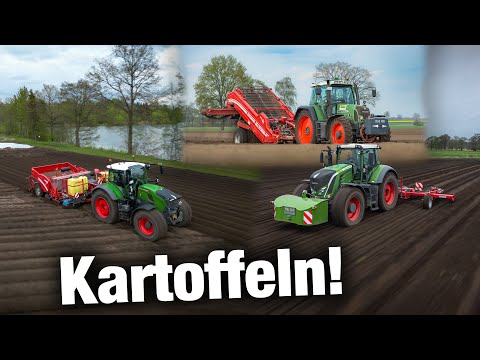 Kartoffeln pflanzen mit Fendt 728 Vario Gen7 und mehr! | Das Frühjahr in der Kartoffel!