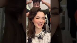 # Hania Amir  short from makeup room #makeup tutorial