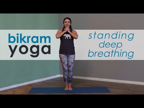 Bikram Yoga Standing Deep Breathing Workshop with Maggie Grove