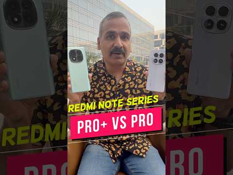 Redmi Note 14 Pro vs Pro+ quick comparison #redminote14series