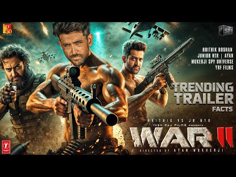 War 2 | TRENDING TRAILER Facts | Hrithik Roshan |Jr.NTR |Shah Ruk Khan|Kiara advani |Ayan Mukherjee