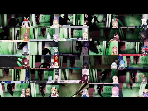 30 Hololive Girls VS The Elevator Jumpscare