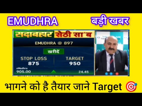 Emudhra Share Latest News, Emudhra Share chart analysis, Emidhra share Today News, Emudhra Target