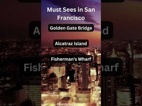 Must Sees in San Francisco #traveling #places #citytour #sanfrancisco