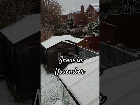 Snow in November??