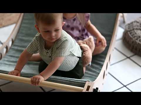 Adjustable, Transformable Montessori Furniture by Luula | Indoor Playground Hilltown Climber | Wheel