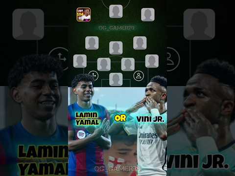 English Fanboy picked his present Barcelona and Real Madrid Combines Dream XI 😱🔥#efootball2024