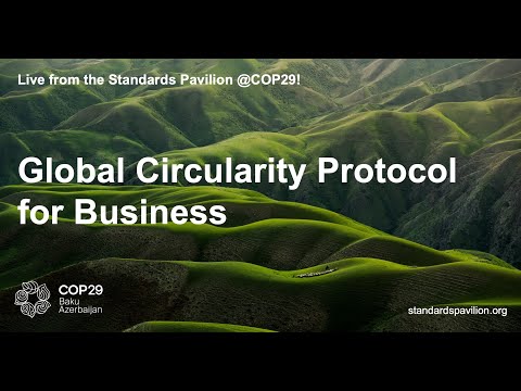 Global Circularity Protocol for Business