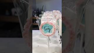 marshmallows gender reveal #genderreveal #freetutorial #tutorial #pastel #baker #cake #marshmello