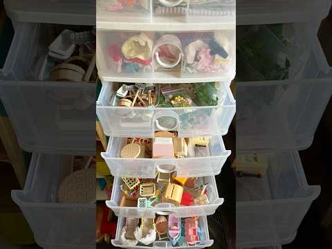 Sylvanian Families storage #sylvanianfamilies #calicocritters #실바니안 #storage #organization