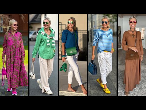 Beautiful Casual Outfits For 50 Year Old Woman | Fashion For Women Over 50 | Outfit Ideas