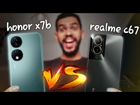 محتار تختار انا جبتلكم من الاخر realme c67 vs honor x7b🔥