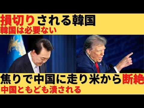 【ゆっくり解説】アメリカに損切された韓国が中国に走り、さらに断絶されるｗｗ