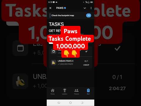 Paws unban paws x taskPaws Airdrop listing price | Paws Airdrop new update today | paws Airdrop