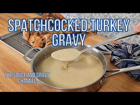 🍗 Spatchcocked Turkey Gravy Recipe 🦃Elevate Your Christmas Feast 🍽 Homemade Turkey Gravy Tutorial