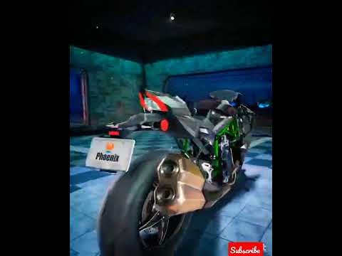 Kawasaki Ninja h2  💚🖤   top speed of Kawasaki subscribe TX I love you forever ❤️❤️❤️ #viral #short