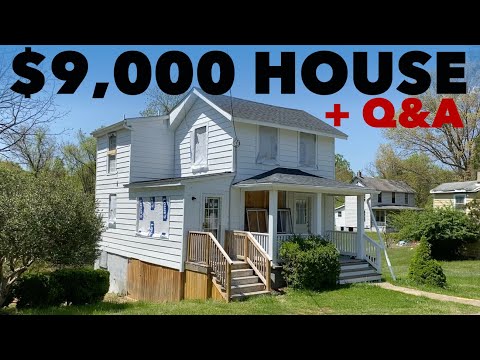 $9,000 HOUSE - 3 YEARS RENOVATING + Q&A // PART 2 of 2