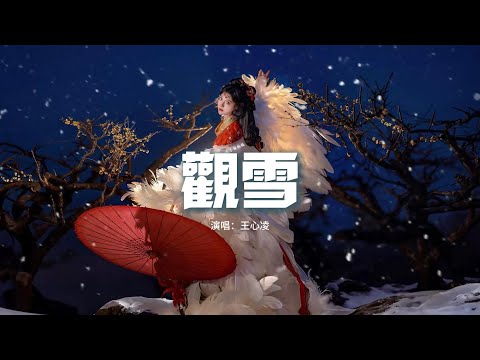 王心凌 - 觀雪（《墨雨雲間》影視劇片頭曲）『走過寒冬香依舊如故，等春色再暈染歸途。』【動態歌詞MV】