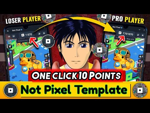 Not Pixel Template.! One Click 10 Points.! | NOT PIXEL | NOT PIXEL TEMPLATE |@legal_crypto