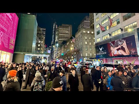 New York City LIVE From Manhattan Thursday Night (12 December 2024)