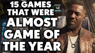 15 STUNNING Single Player Games That Were ALMOST GAME OF THE YEAR