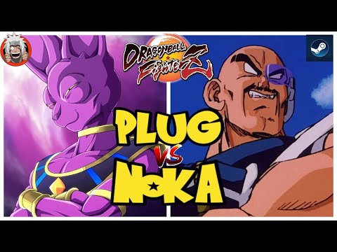 DBFZ Noka vs Plug (Black, Beerus, Gohan) vs (Nappa, Videl, GokuSSB)