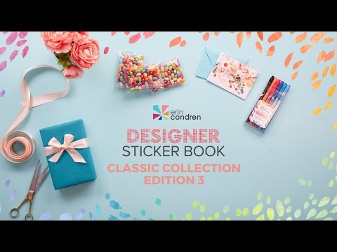 Erin Condren Classic Stickerbook V3