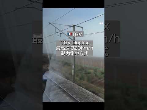 🇯🇵新幹線と🇫🇷TGV すれ違い音比較