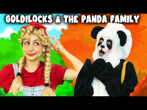 Goldilocks and The Panda Family | Bedtime Stories for Kids in English | Fairy Tales