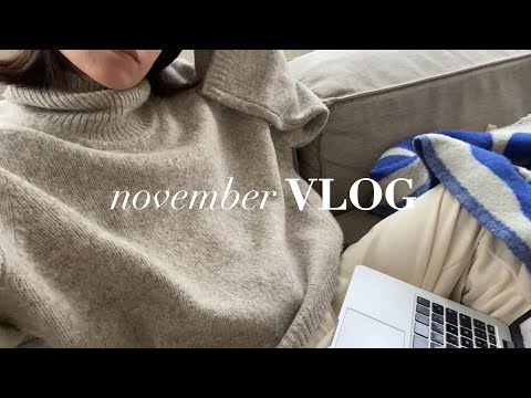 Lieblings-Vlogger, Weihnachts-Deko, Wände streichen, viel kochen, arbeiten | November Vlog | Nisi