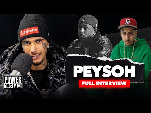 Peysoh Talks GNX Sessions W/ Kendrick, Suede Stories, Tyler, The Creator & We Test His Spanish