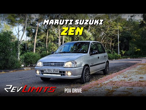 2004 MARUTI ZEN LXi | (1L 60PS)  | POV TEST Drive #196 | RevLimits | #zen #suzukizen