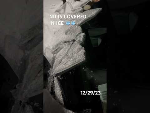 I’ve NEVER Seen An ICE Sheet THIS BIG Come Off A VEHICLE!! #asmr #automobile #best #snowplowing