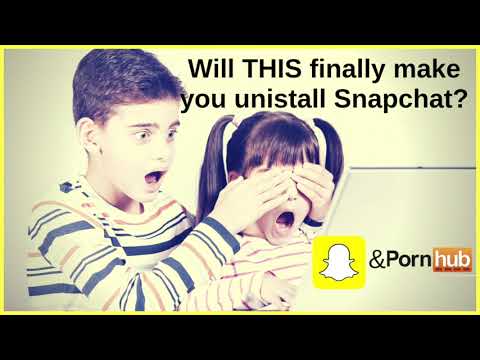 Kids Can Go from Snapchat to PornHub Too Easily!