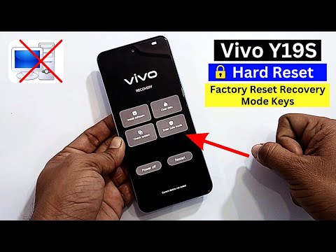 Vivo Y19s Unlock Screen Lock Without Pc | Vivo Y19s Hard Reset | Vivo y19s V2423 Factory Data Reset