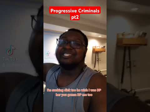 Progressive Criminals pt2 #progressive #liberal  #comedy #skit #justjokes #gay #goon #gooner #crime