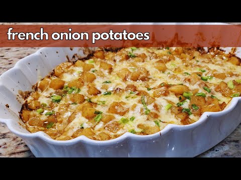 French Onion Potatoes | Comfort Food with Simple Ingredients!