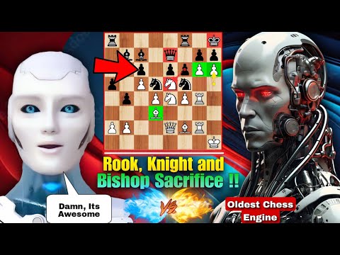 Stockfish 17 CHALLENGED The Oldest Chess Engine Where He Sacrificed Every Piece | Chess Strategy